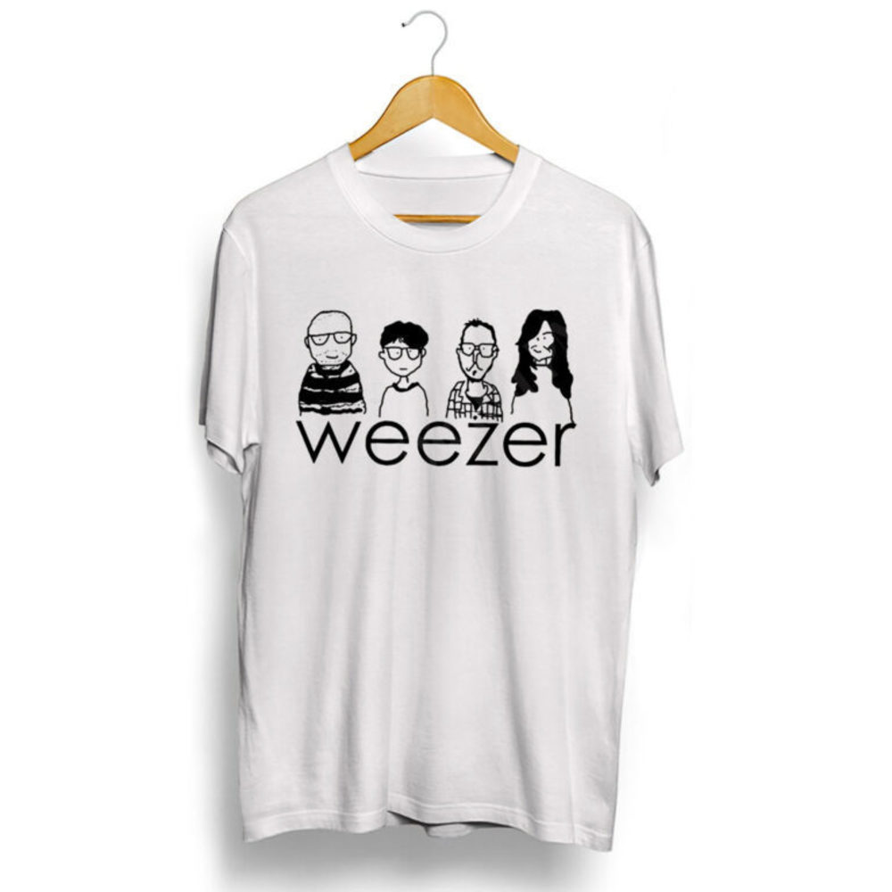 Weezer Vintage T-Shirt, Weezer Shirt, Concert Shirts
